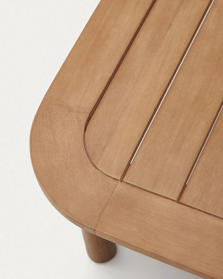 Sacaleta Уличный журнальный столик из массива эвкалипта 140 x 89 см - фото 8