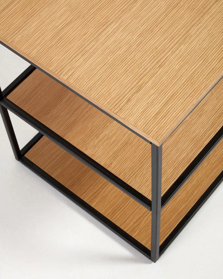 Тумба под TV Yoana шпон/металл 160x40см - фото 7