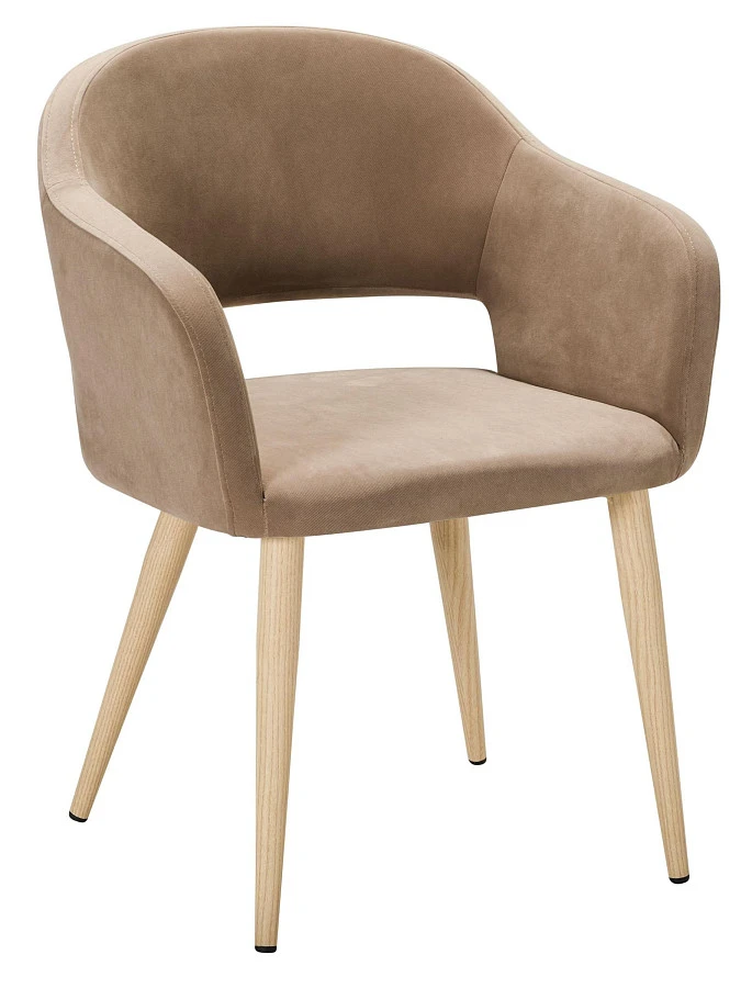 Стул Oscar Diag beige/нат.дуб