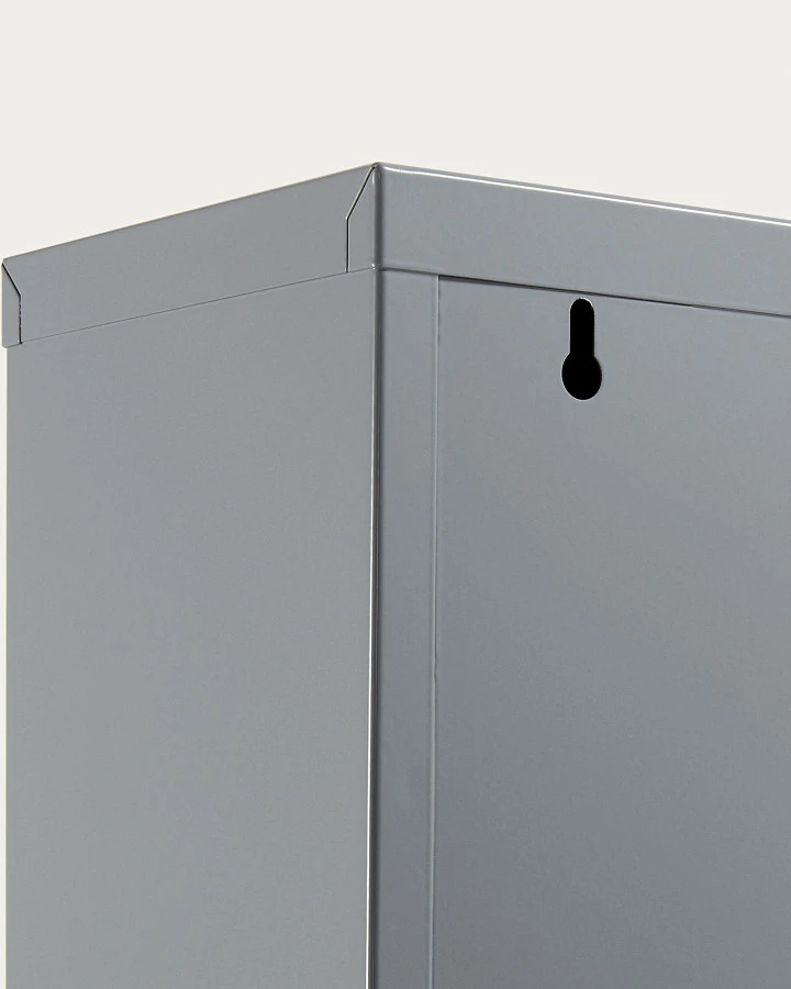 Полка для обуви Rox 5 дверей металл серый - фото 5