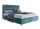Кровать Турин  180х200 тёмно-бирюзового цвета