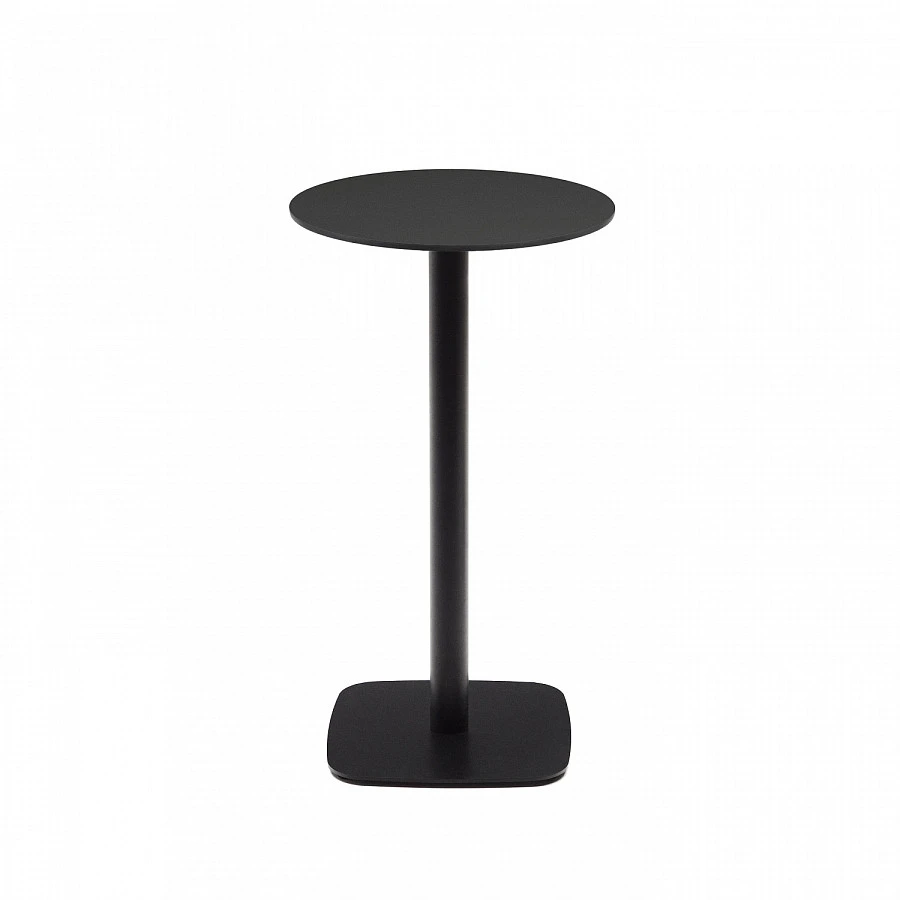 Dina садовый стол черн./Металл Ø60x96см - фото 2