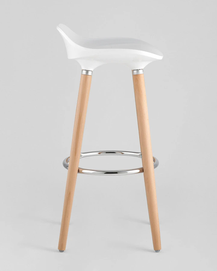 Стул барный Модерн белый - фото 3