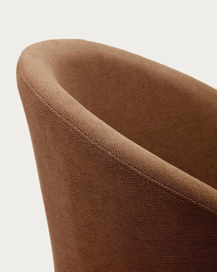 Marvin Стул кор. синель с ножками из ясеня - фото 8