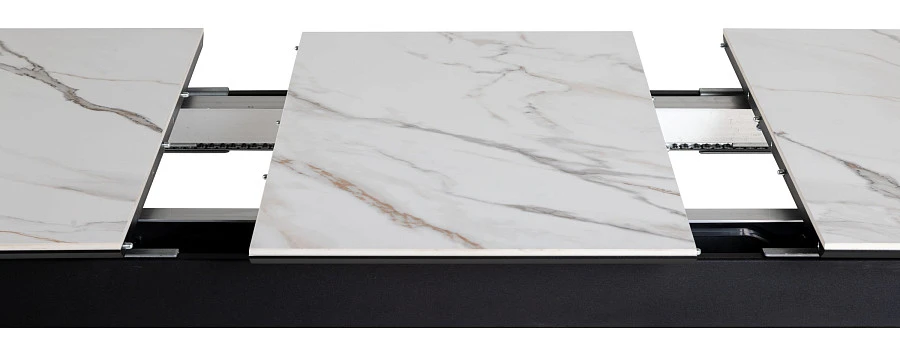Стол раздвиж. Combi Ceramic 120-150 Automatic Natur//Light marble - фото 4