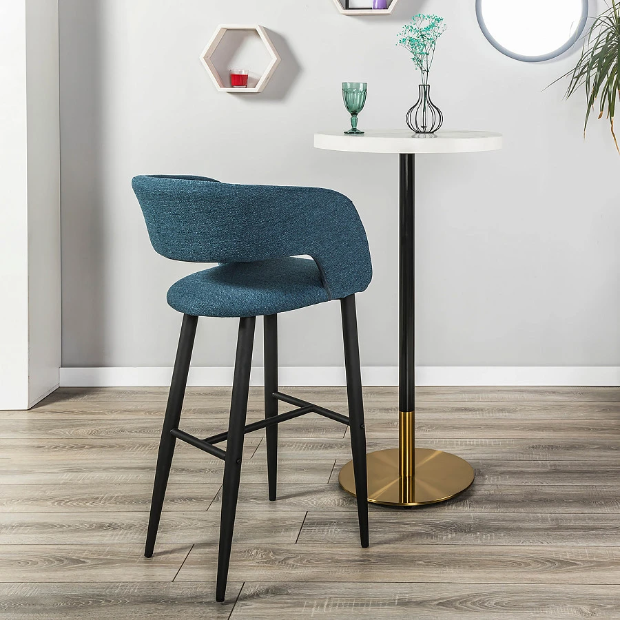 Кресло Бар.Hugs синий/черный - фото 12