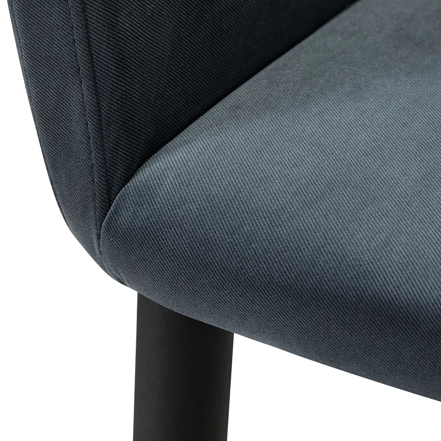 Кресло Бар.Oscar Diag grey/черный - фото 4