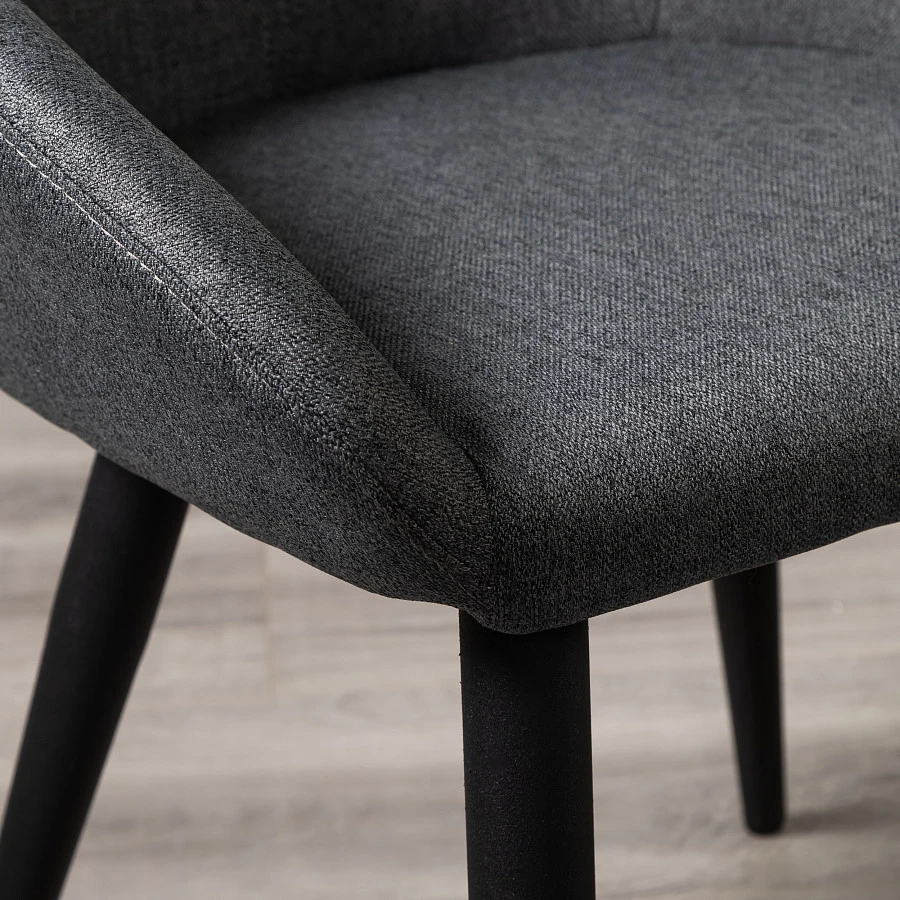 Кресло Kent тёмно-серый/черный - фото 15