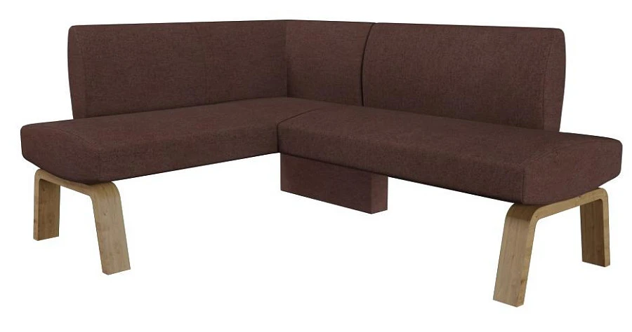 Диван кухон. Pride 140-178 L coffe 1440*1820*830