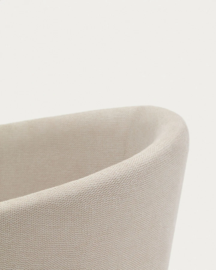 Стул Harlan бежевый/ массив ясеня - фото 8