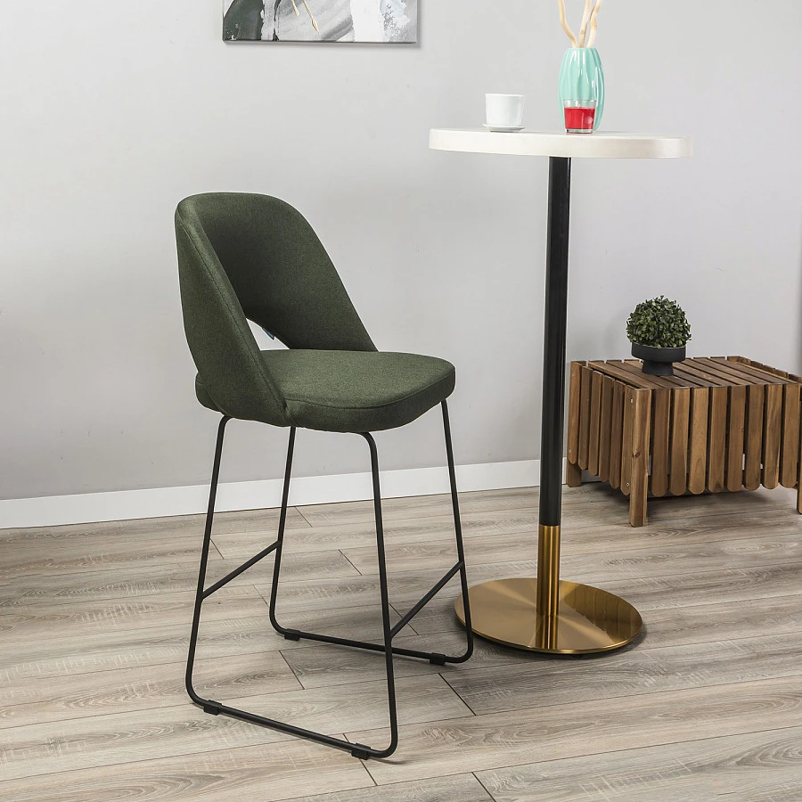 Кресло полубар Lars тёмно-зеленый/Линк - фото 8