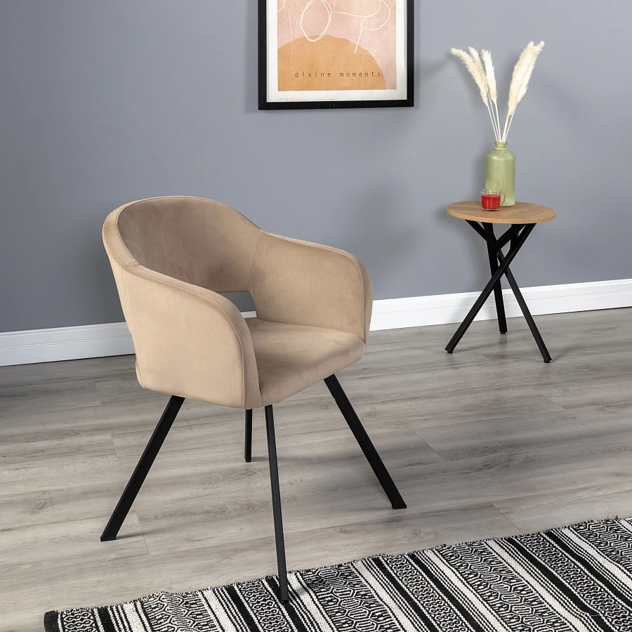 Кресло Oscar Diag beige/Арки - фото 8