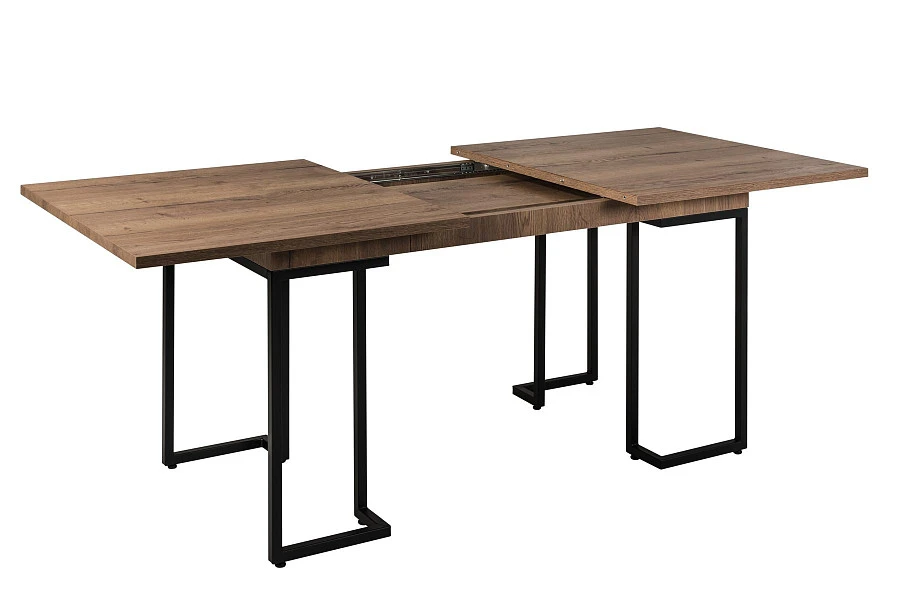 Стол раскладной обеденный Loft 120 Дуб табак - фото 4