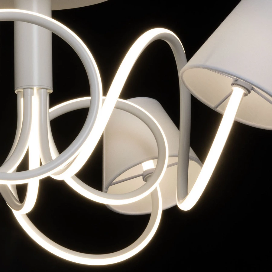 Люстра потолочная MW-Light Аэлита 480012505 - фото 6