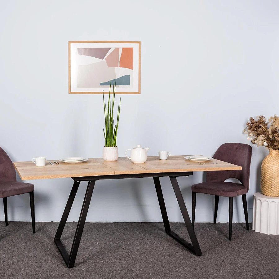 Стол Пеле раздвиж. 140-180 Галифакс Натур - фото 9