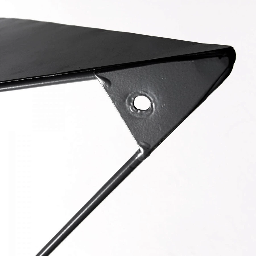 Настенная полка Upp металлическая треугольная - фото 3