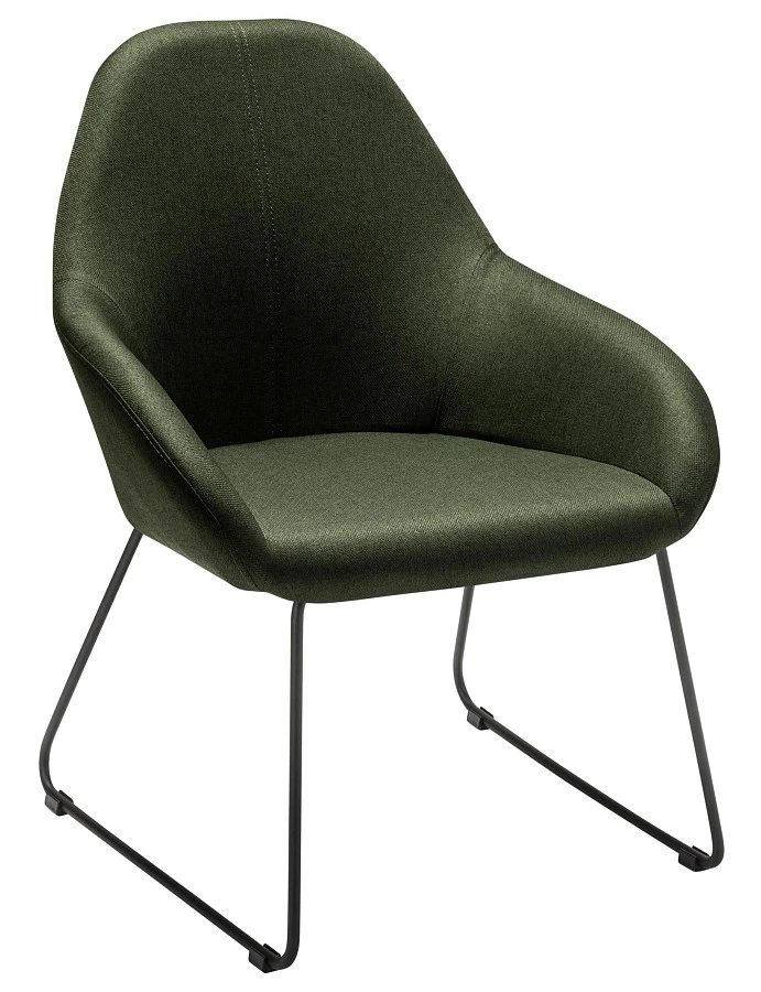 Кресло Kent тёмно-зеленый/Линк