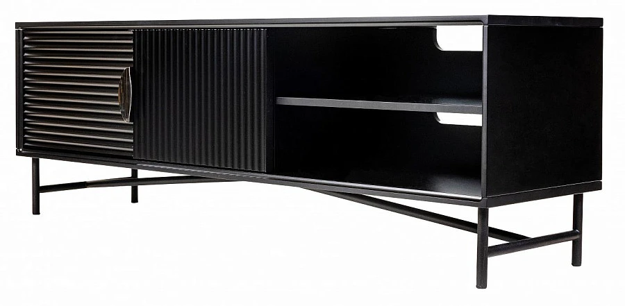 ТВ-тумба HAINES черная 0.5x1.5x0.4м