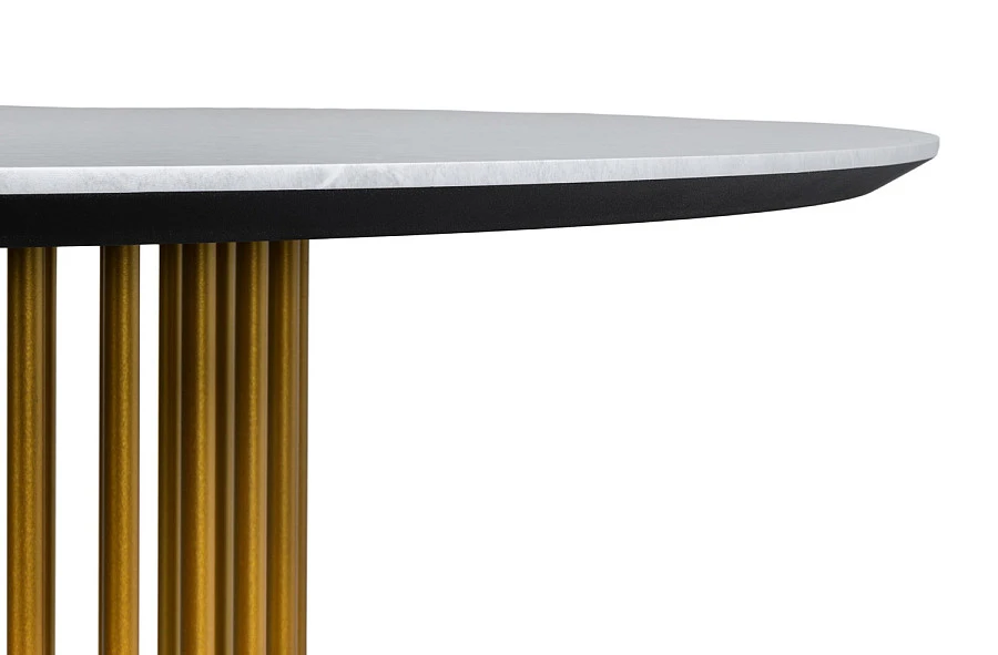 Стол Patrik New д.110 Мрамор Бьянко /Золото - фото 5