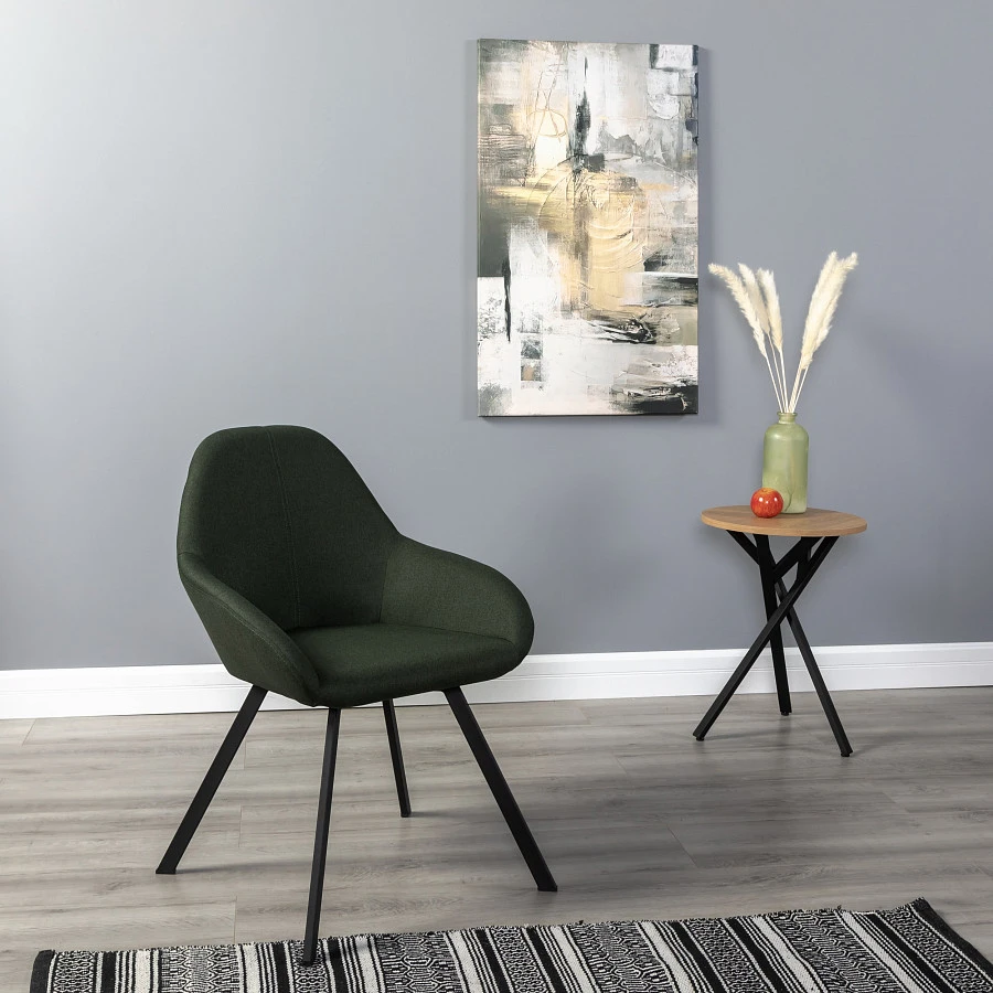 Кресло Kent тёмно-зеленый/Арки - фото 15