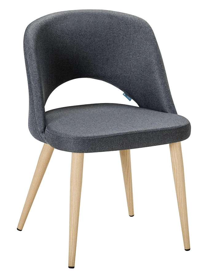 Стул Lars тёмно-серый/нат.дуб