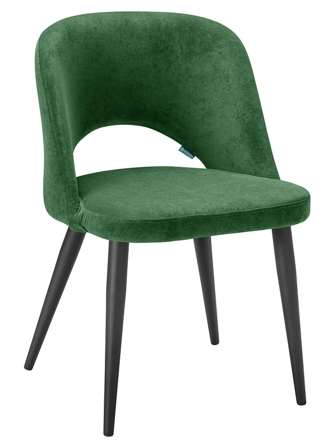 Кресло Lars зелёный/черный