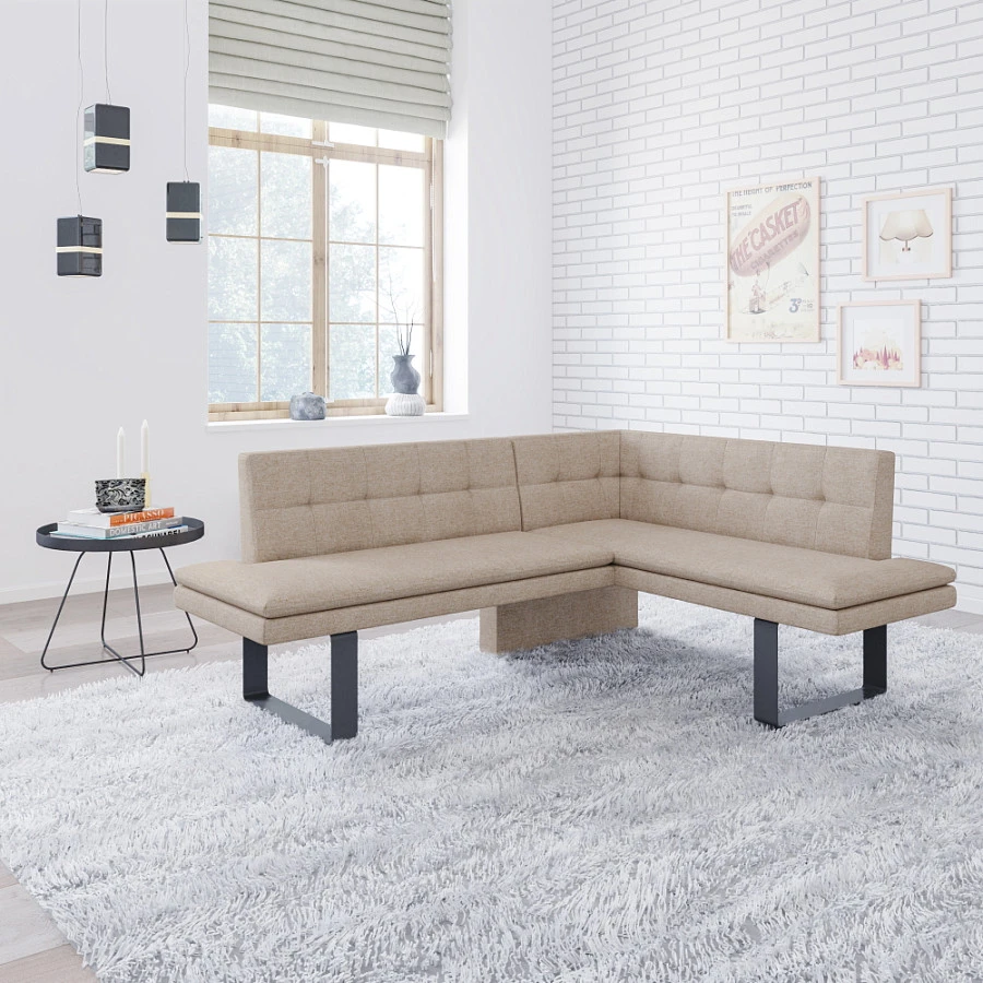 Диван кухон. Magiс 178-140 R beige 1805*1425*810 - фото 3