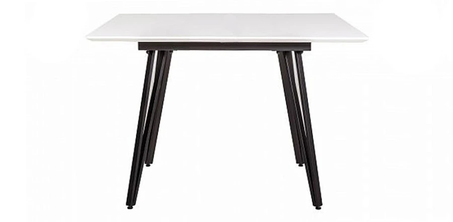 Стол Диего 860*860 белый со скосом - фото 2