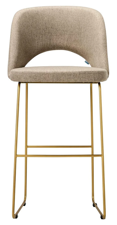 Кресло Бар Lars Браун/ЛинкЗолот - фото 3