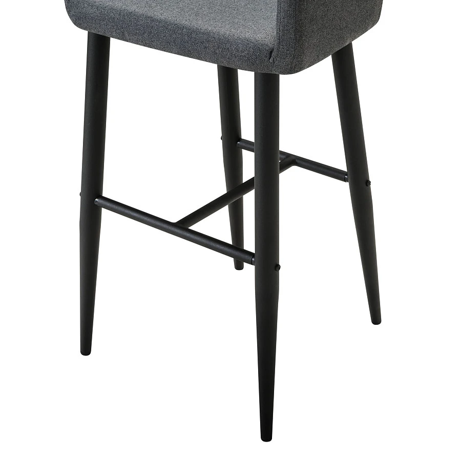 Стул Бар Oscar тёмно-серый/черный - фото 5