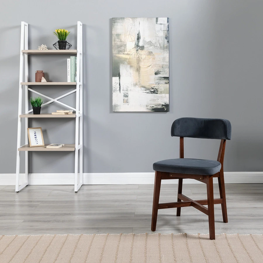 Стул Frank Pro Diag Grey/Темный орех - фото 7