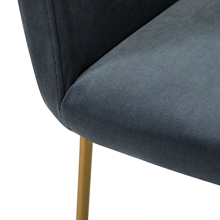 Кресло Бар. Oscar Diag grey/Линк золото - фото 5