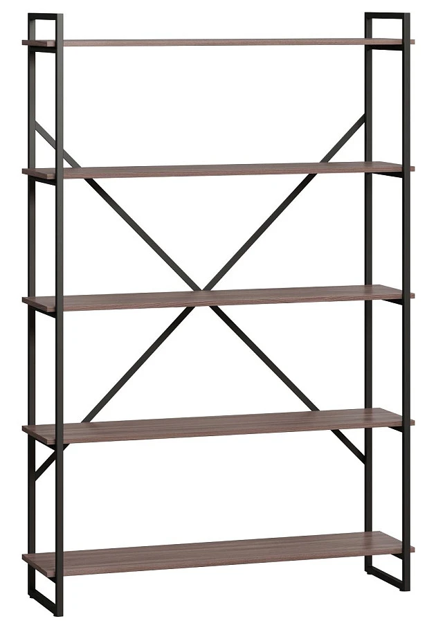 Стеллаж Мальборк 120 Шимо Темный лофт