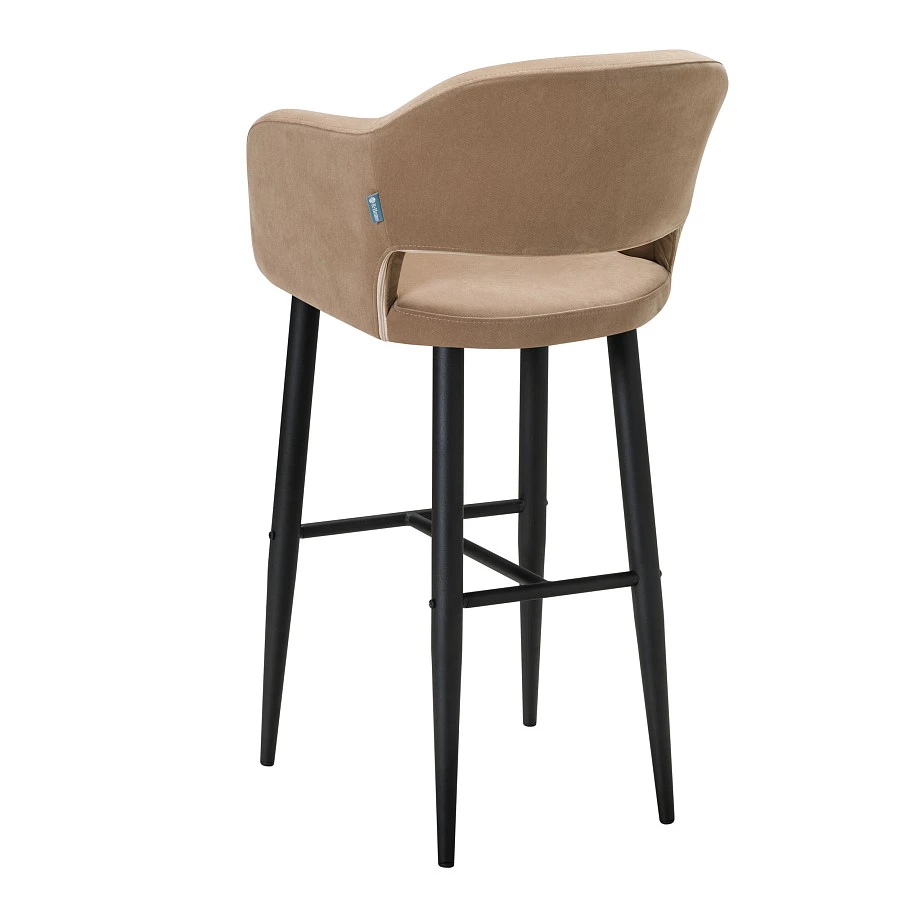 Стул Бар Oscar Diag beige/черный - фото 3