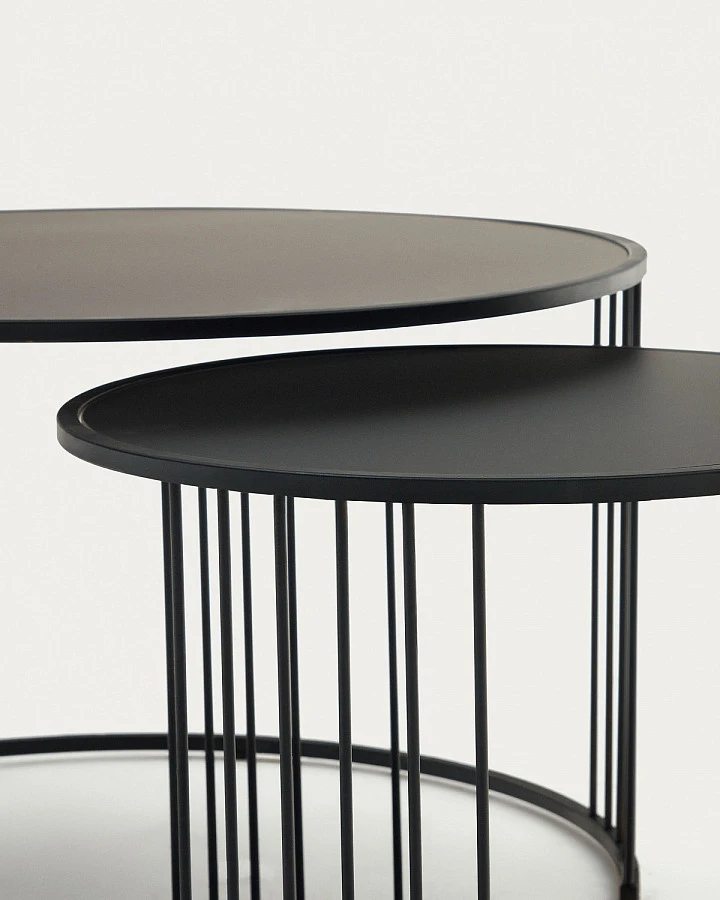 2 стола Hadar 75см/45см-закал.стекло/металл - фото 7