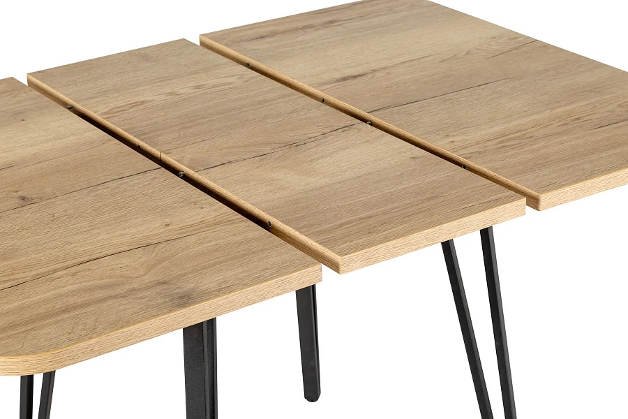 Стол Диего Prime раздвиж. 90*90+30 Галифакс Натур/Бабочка - фото 14
