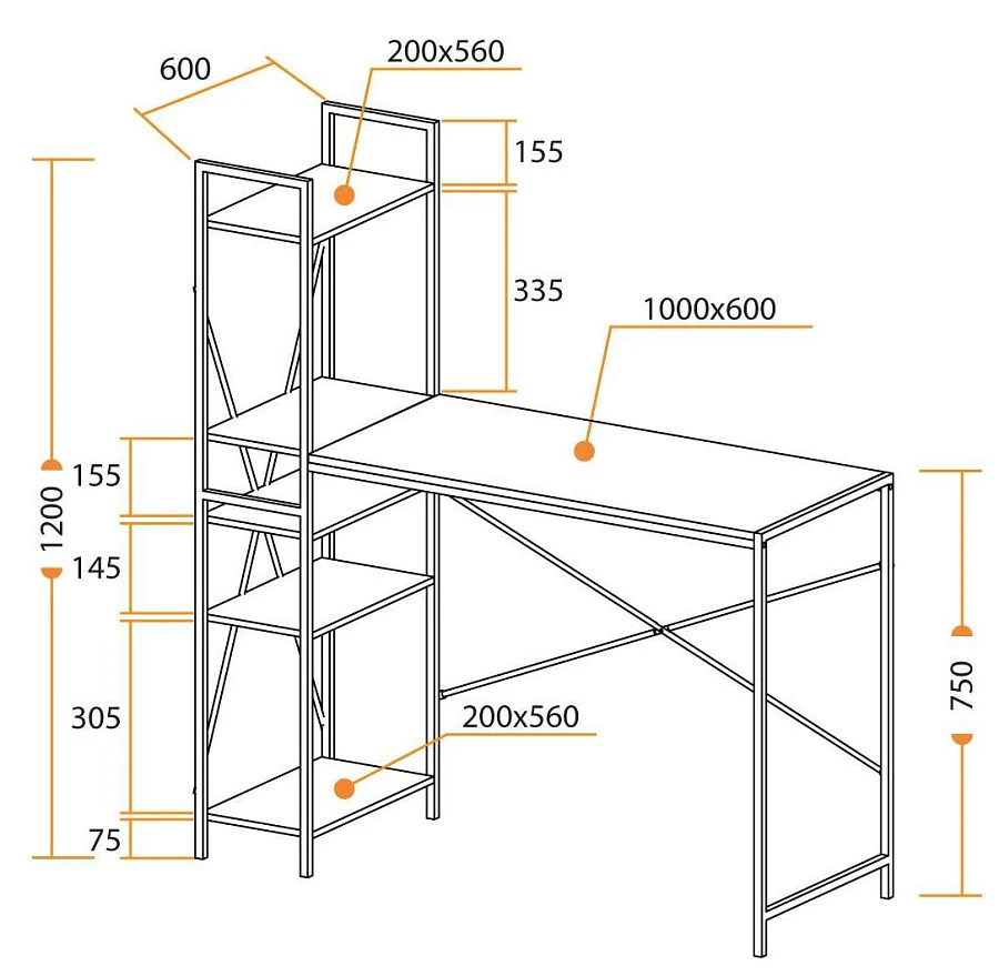 Стол WD-07 - фото 9