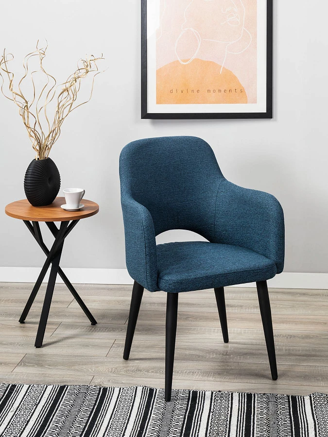 Кресло Ledger Сканди Блю Арт - фото 7