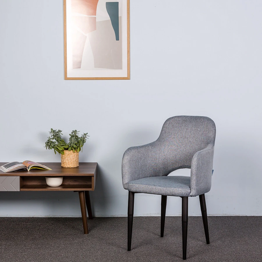 Кресло Ledger Грей/Черн - фото 8