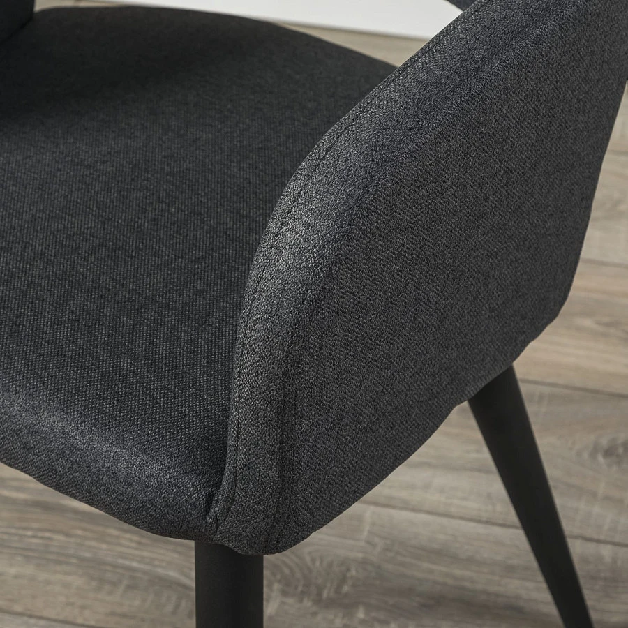 Стул Oscar тёмно-серый/черный - фото 14