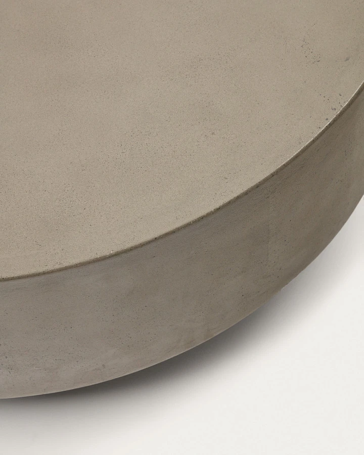 Garbet Журнальный столик цемент Ø 80 см - фото 12