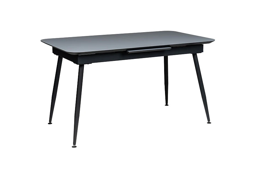 Стол Месси 120-150 Automatic Dark matte glass