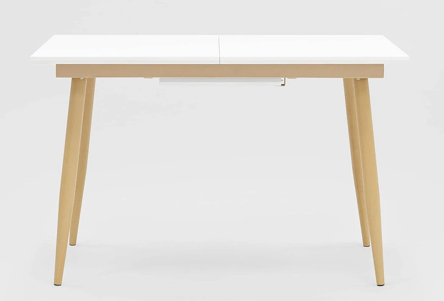 Стол обед. Стокгольм раскладной 120-160*80 белый - фото 4