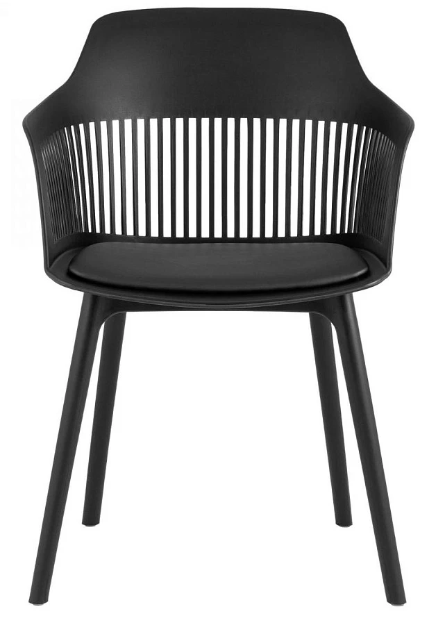 Стул Crocus с подушкой черный - фото 2