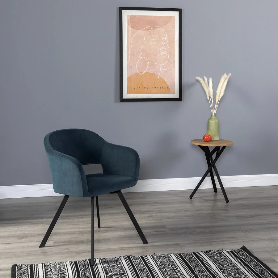 Кресло Oscar Diag blue/Арки - фото 8