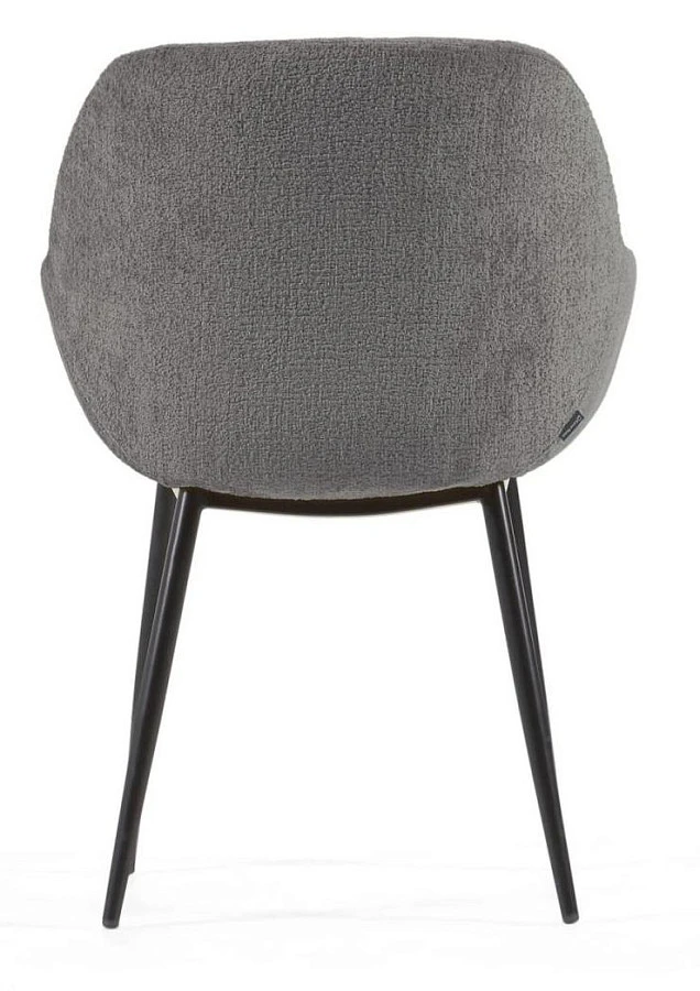 Стул Konna темно-серый/черными - фото 4