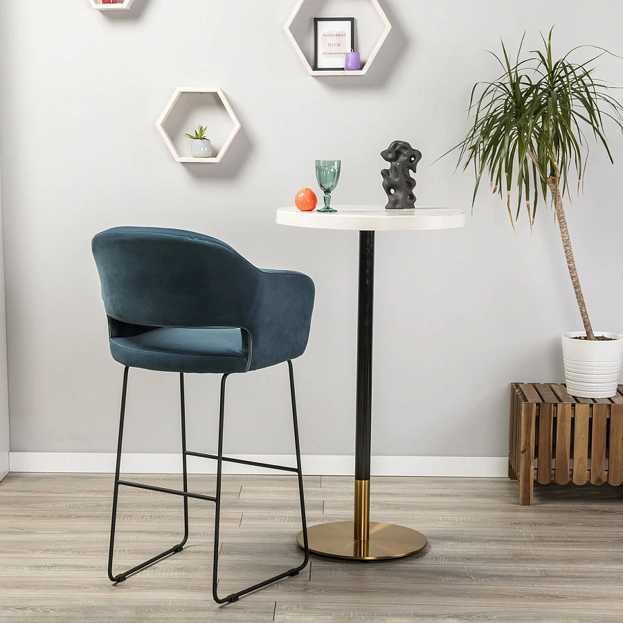 Кресло Бар. Oscar Diag blue/Линк - фото 12