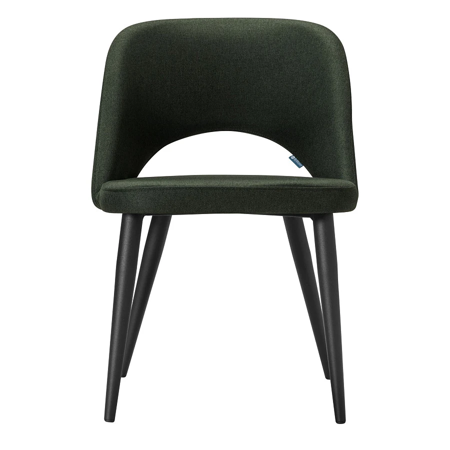 Стул Lars тёмно-зелёный/черный - фото 3