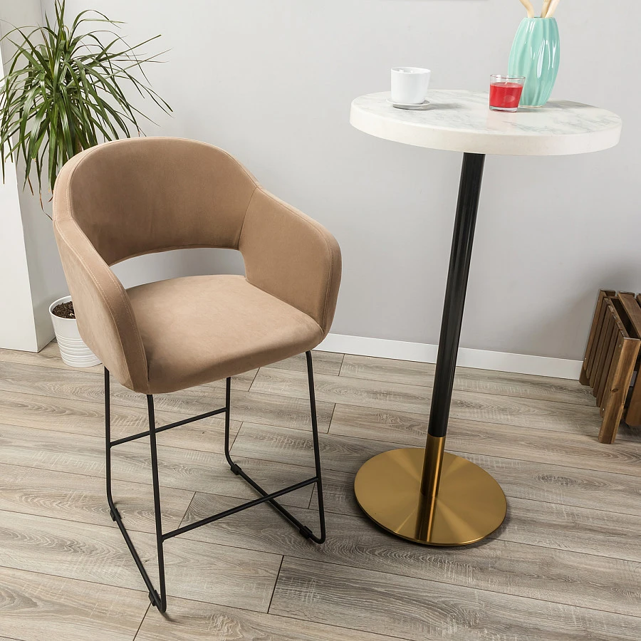 Стул полубар Oscar Diag beige/Линк - фото 9