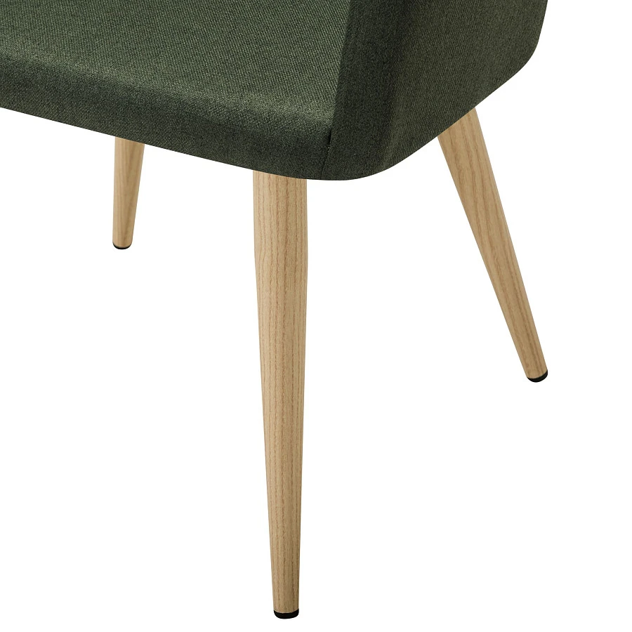 Стул Oscar тёмно-зеленый/нат.дуб - фото 7